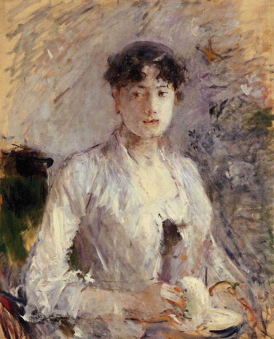 „Junge Frau in Mauve“ von Berthe Morisot
